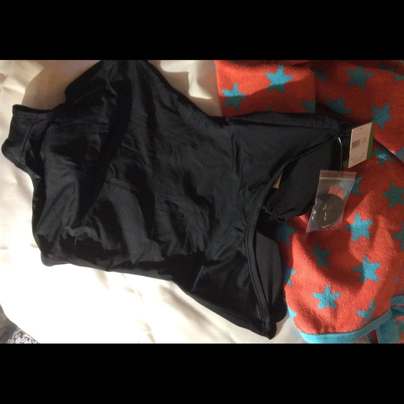 KATE SPADE NewYork Core Scalloped BandeauNWT M BLK - Picture 5 of 8